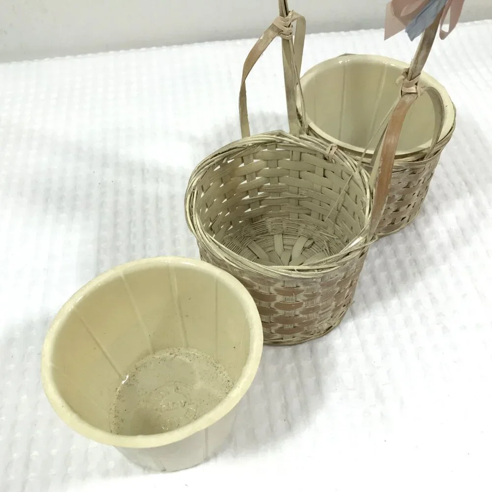 Vintage Basket Planter